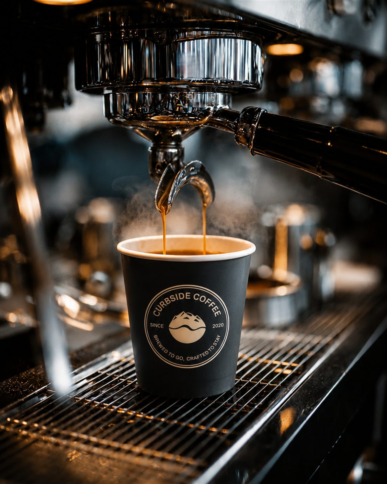 Curbside Coffee brand identity, a project by Btru Creative Studio